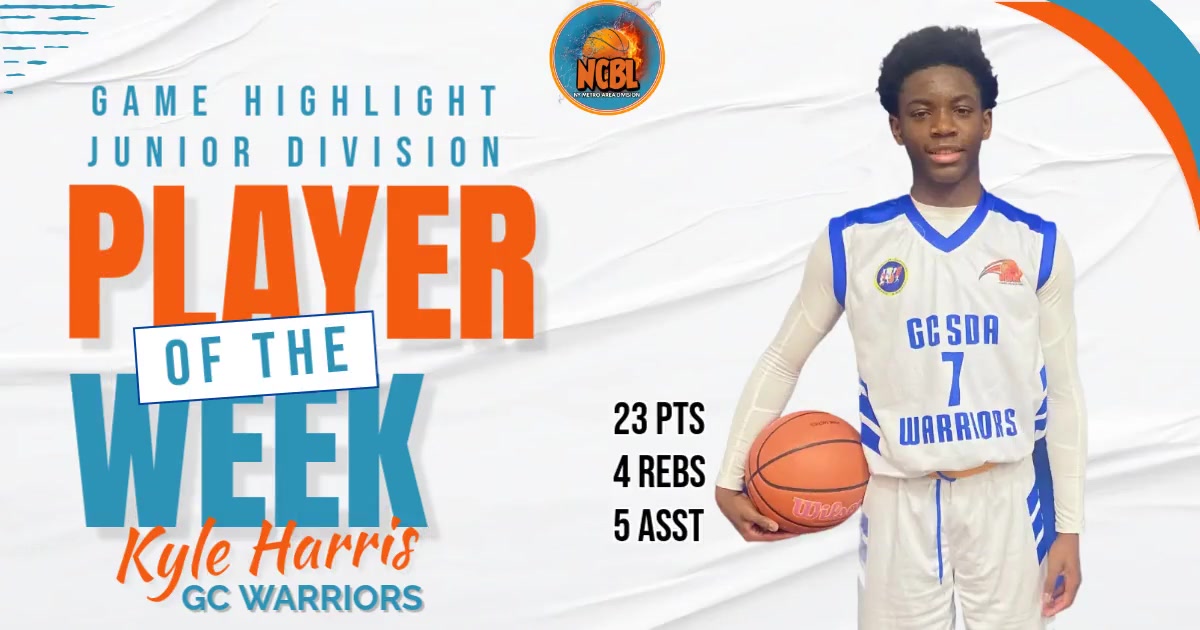 Jr Player of the Week